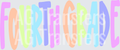 Pastel multicolor school bundle (4)