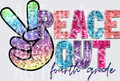 glitter peace out fourth grade