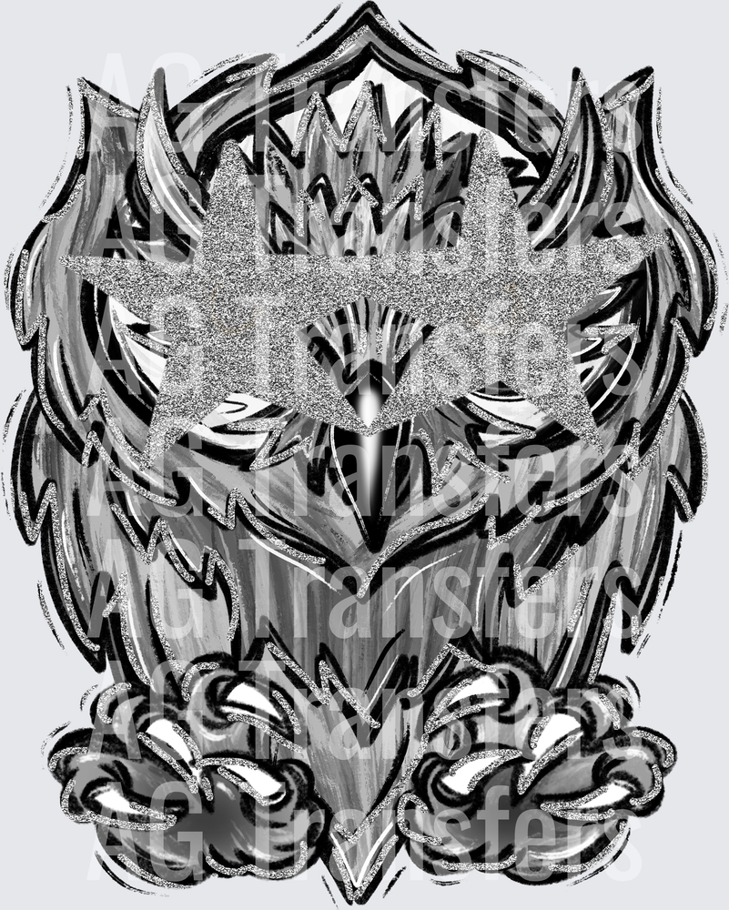 Starry Eyed OWL BLANK SILVER