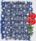 Star Spangled Banner with Poppies