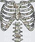 Camo skeleton