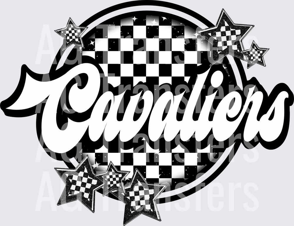CAVALIERS Checker Mascots