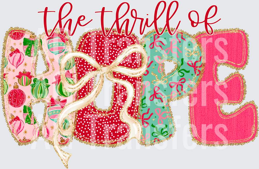 ChristmasBowLace ThrillofHope