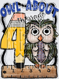 Owl About BLUE FOURTH GRADE