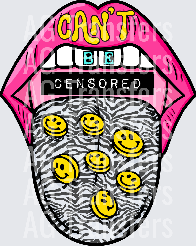 Can’t be censored
