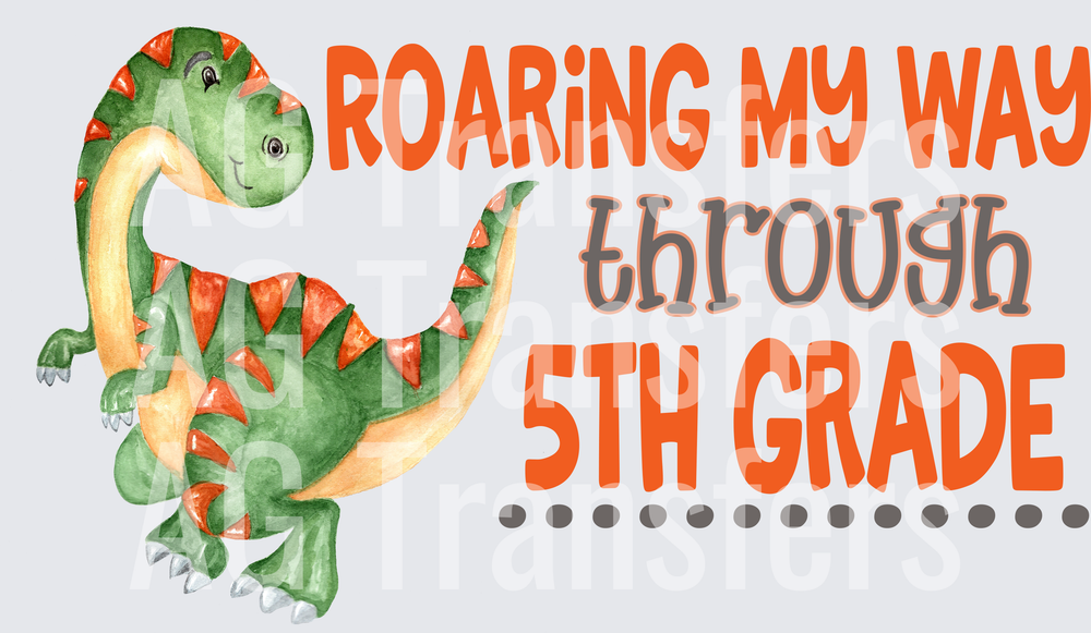 Roaring My Way Fifth Grade