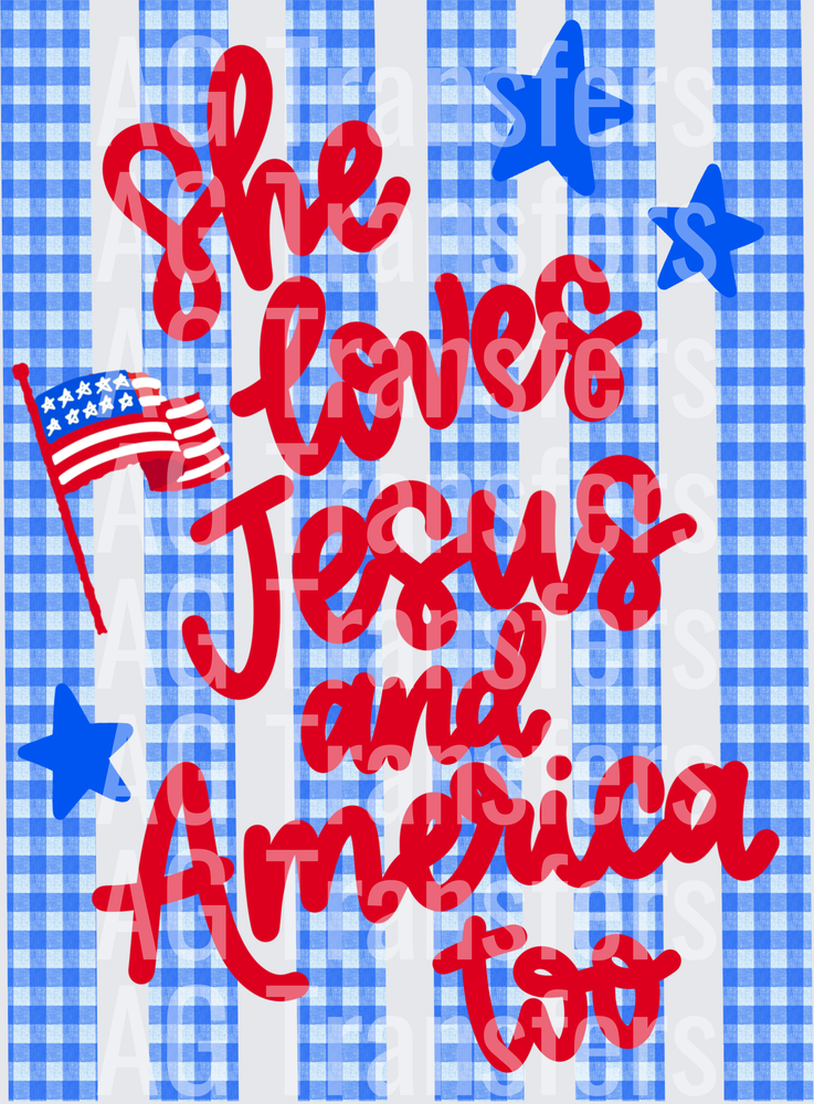 Lovesjesusandamericatoo