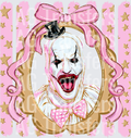 Preppy horror art the clown