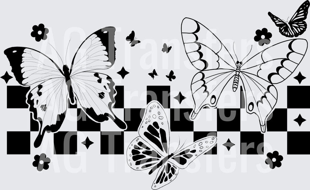 CHECKERED BUTTERFLY