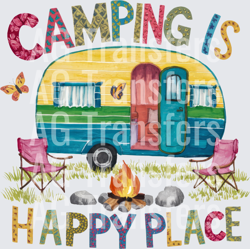 Camping Is Happy Place