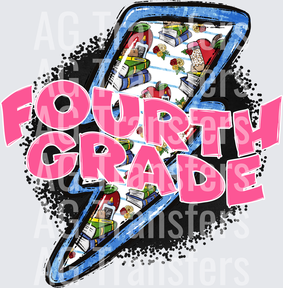 b2s Lightning bolts Fourth Grade