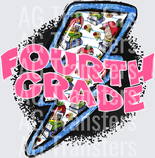 b2s Lightning bolts Fourth Grade