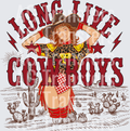 Long live Cowboys desert background