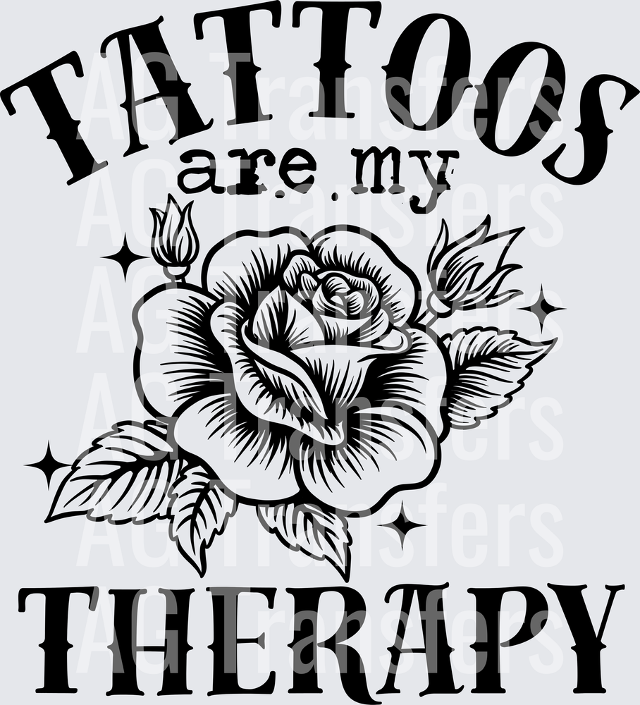 TATTOOS ARE MY THERAPY