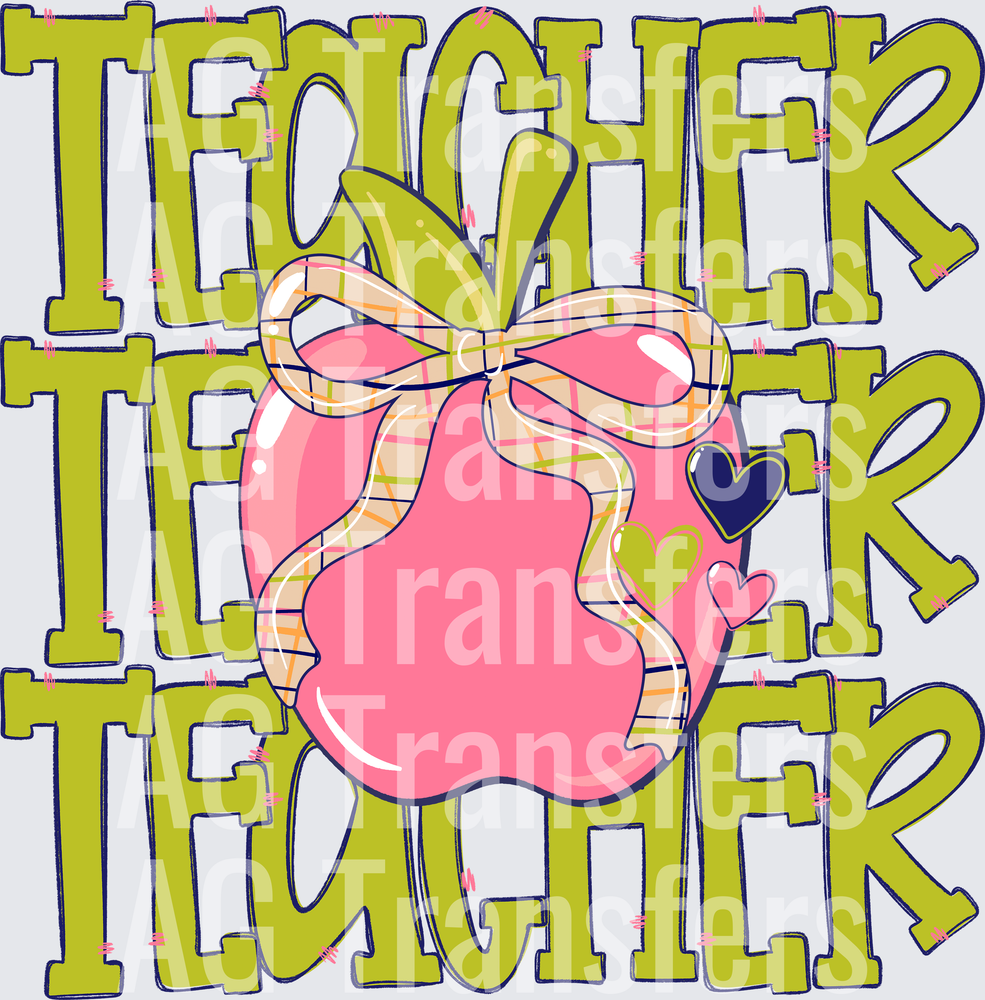 TEACHER APPLE STACK