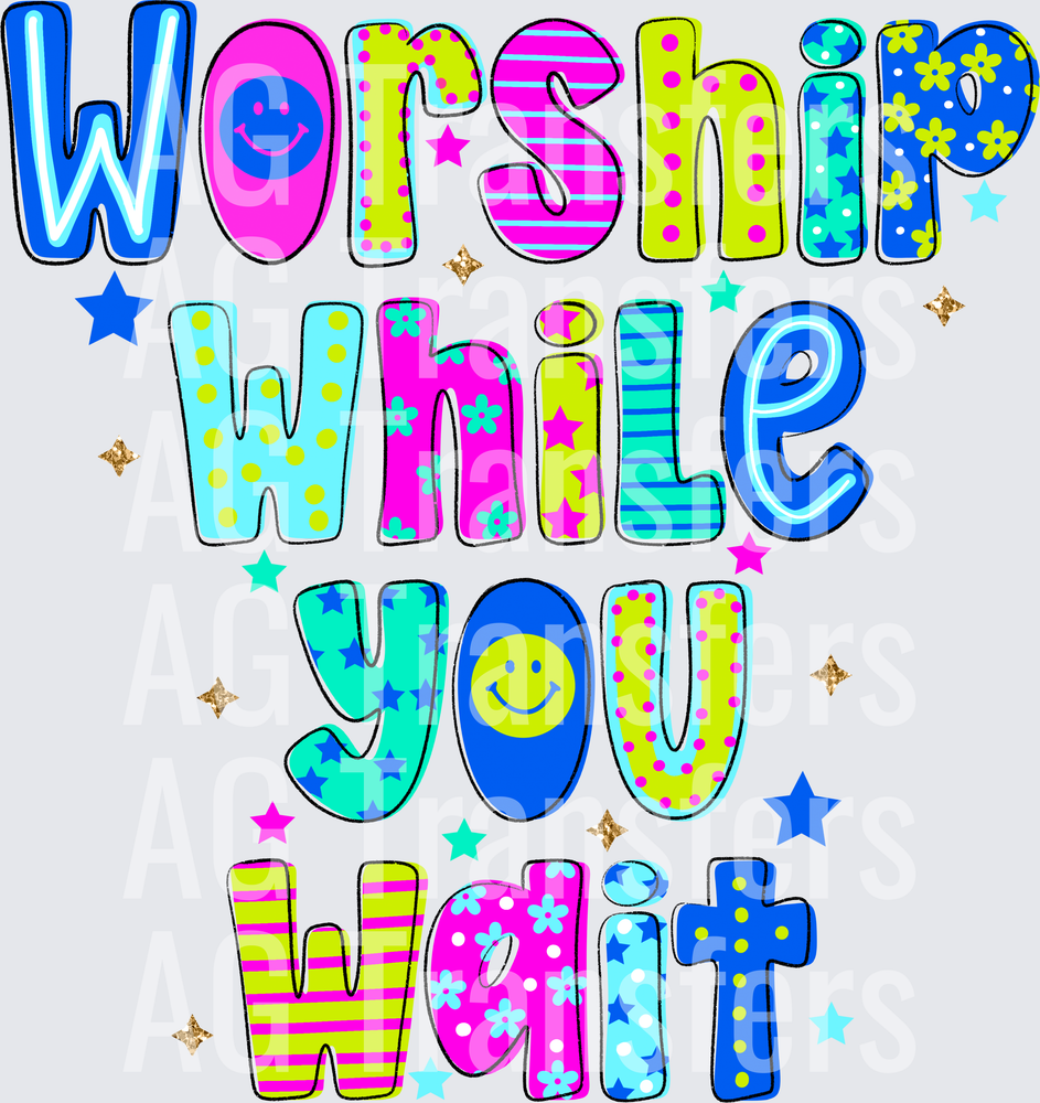 WORSHIP WHILE YOU WAIT DOODLE