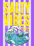 Salty vibes purple