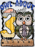 Owl About BLUE THIRD GRADE