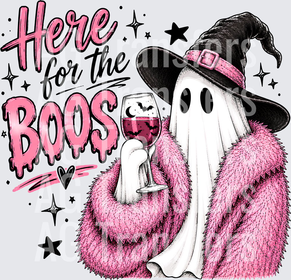HERE FOR THE BOOS