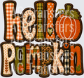 HELLO PUMPKIN FAUX EMBROIDERY