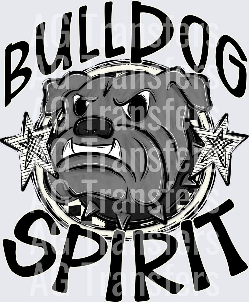BULLDOG WILDCAT MASCOT SPIRIT