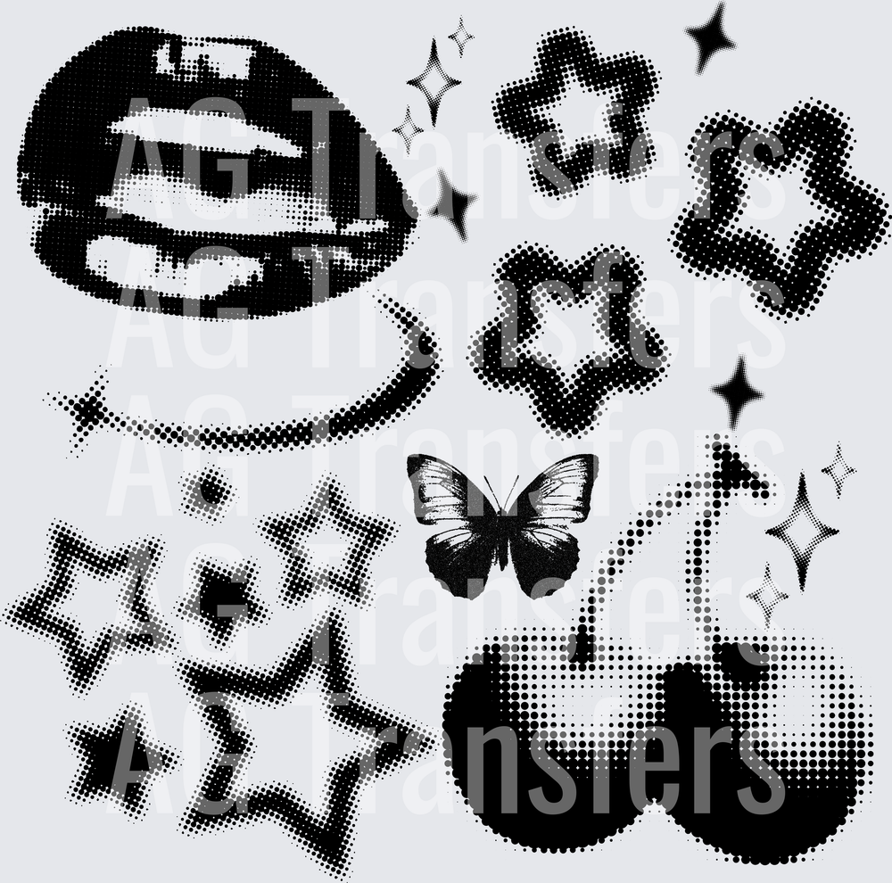 HALFTONE COLLAGE