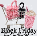 BLACK FRIDAY CREW FAUX YARN