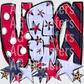 USA WITH STARS