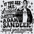 IF YOU SEE ME DRESSED LIKE ADAM