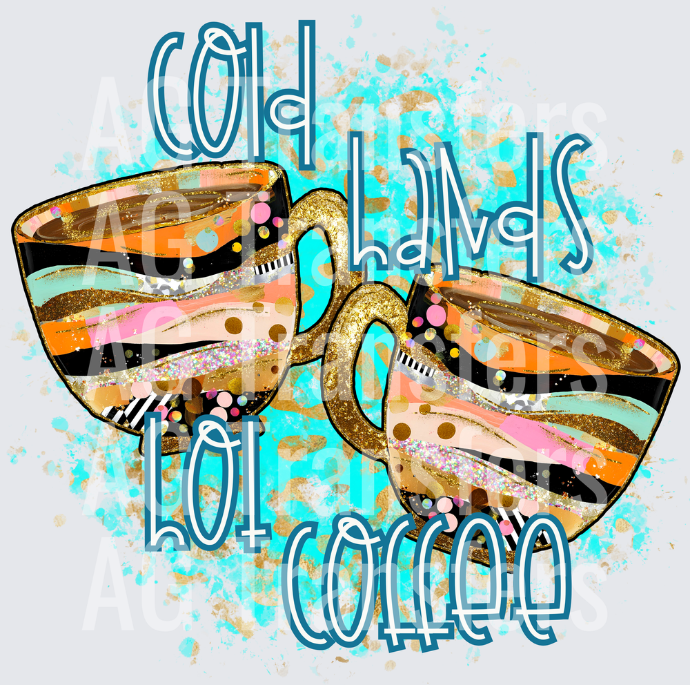 cold hands hot coffee