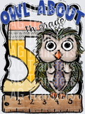Owl About BLUE FIFTH GRADE