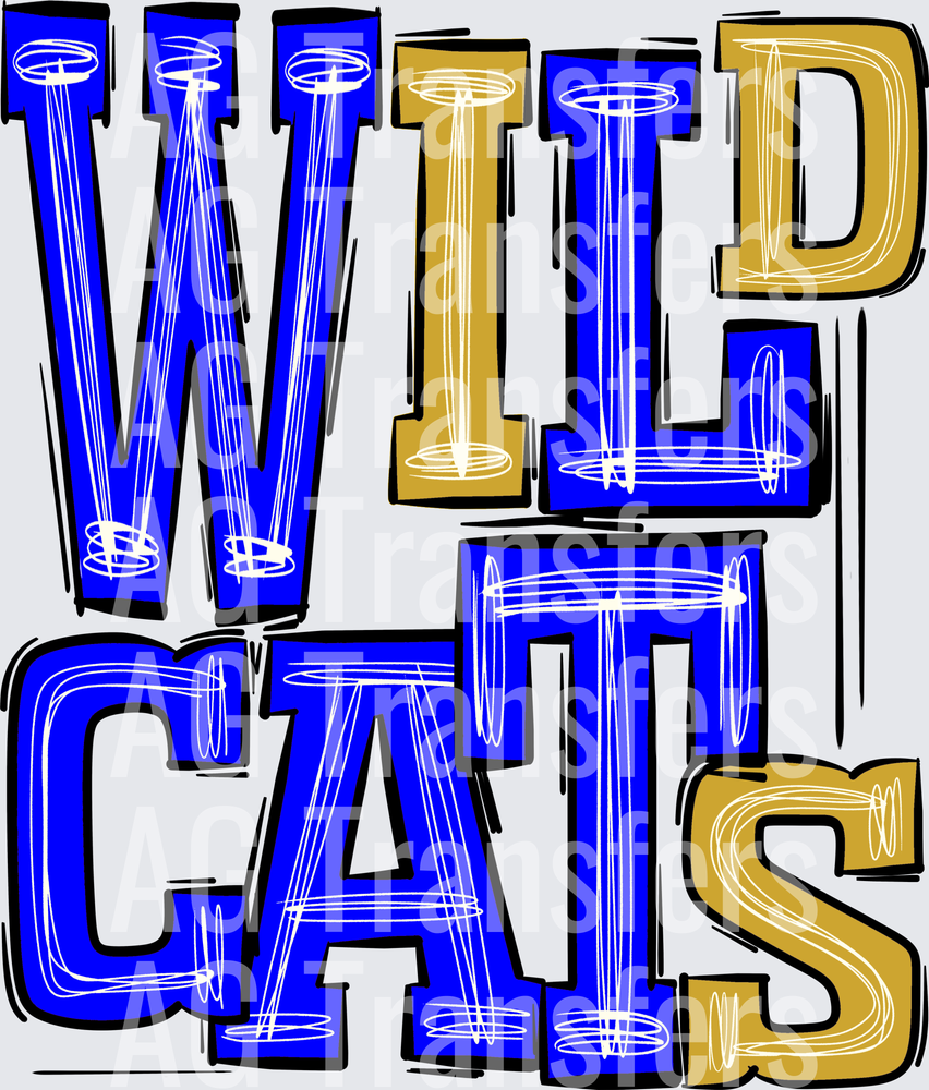 Wildcats Blue and Gold
