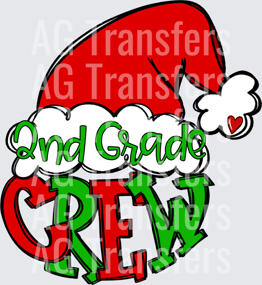 Santa Crew 2nd Grade