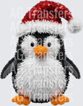 CHRISTMAS PENGUIN FAUX YARN
