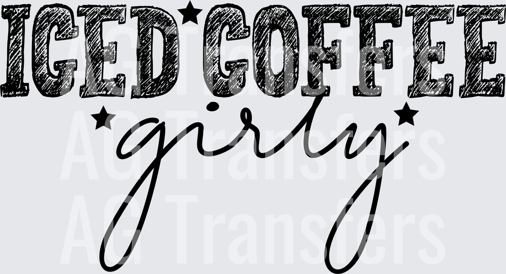 ICED COFFEE GIRLY
