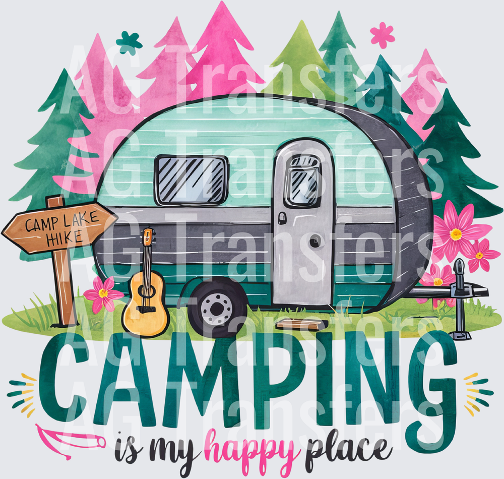 Camping Is My Happy Place