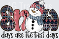 Snowdaysarethebestdaysblk