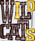 Wildcats Maroon Gold