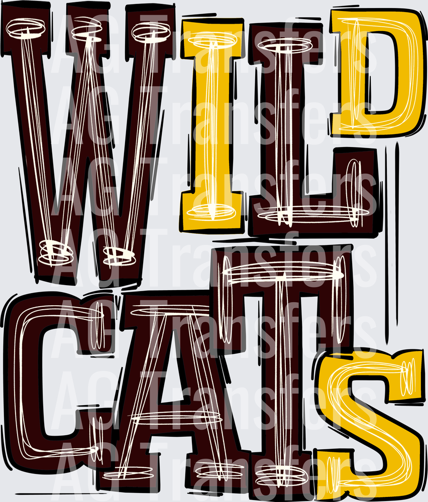 Wildcats Maroon Gold