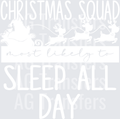 SleepAllDay White