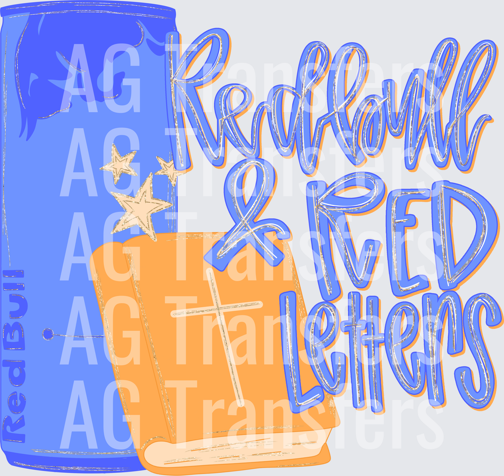 Redbull & Red letters 2