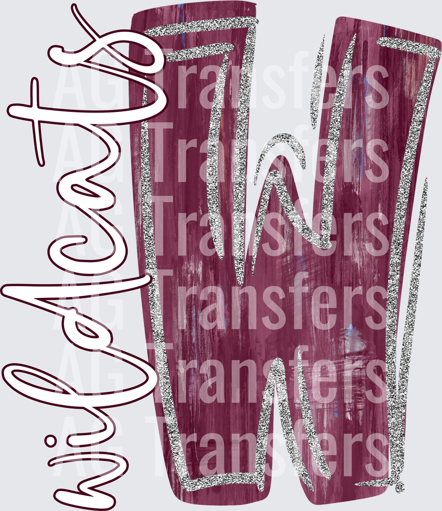 Wildcats Maroon and Silver