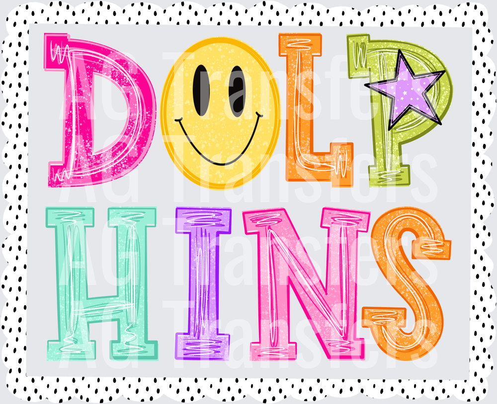 Mascot dolphins