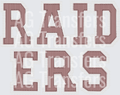 THE PREPSTER RAIDERS MAROON WHITE
