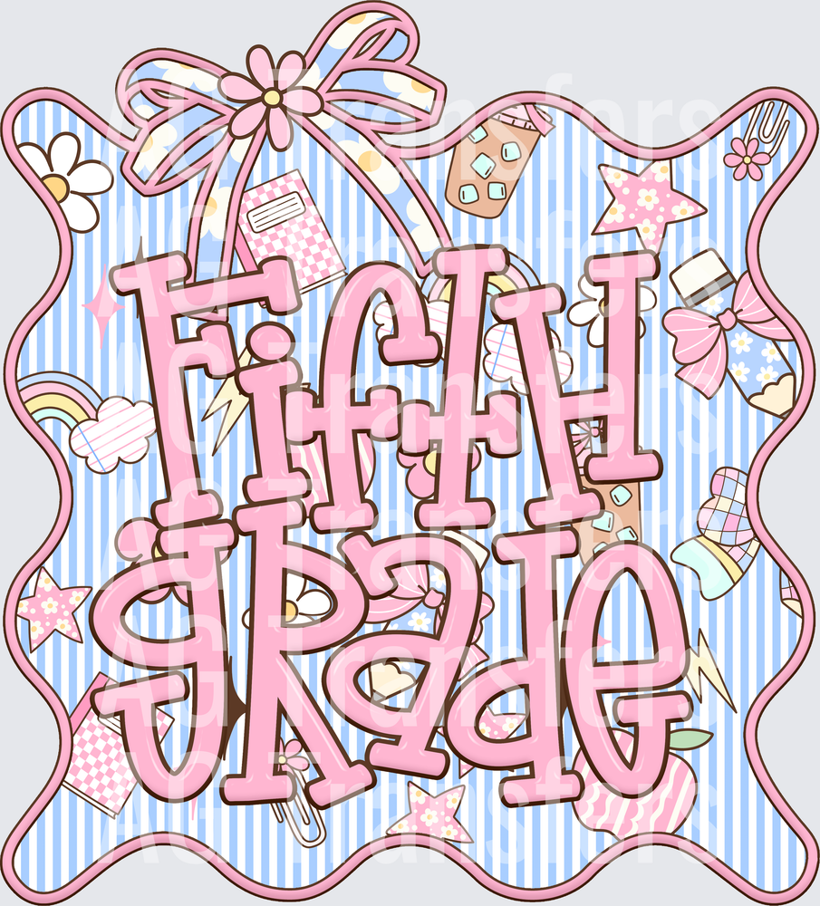SEERSUCKER GRADE FRAME FIFTH GRADE
