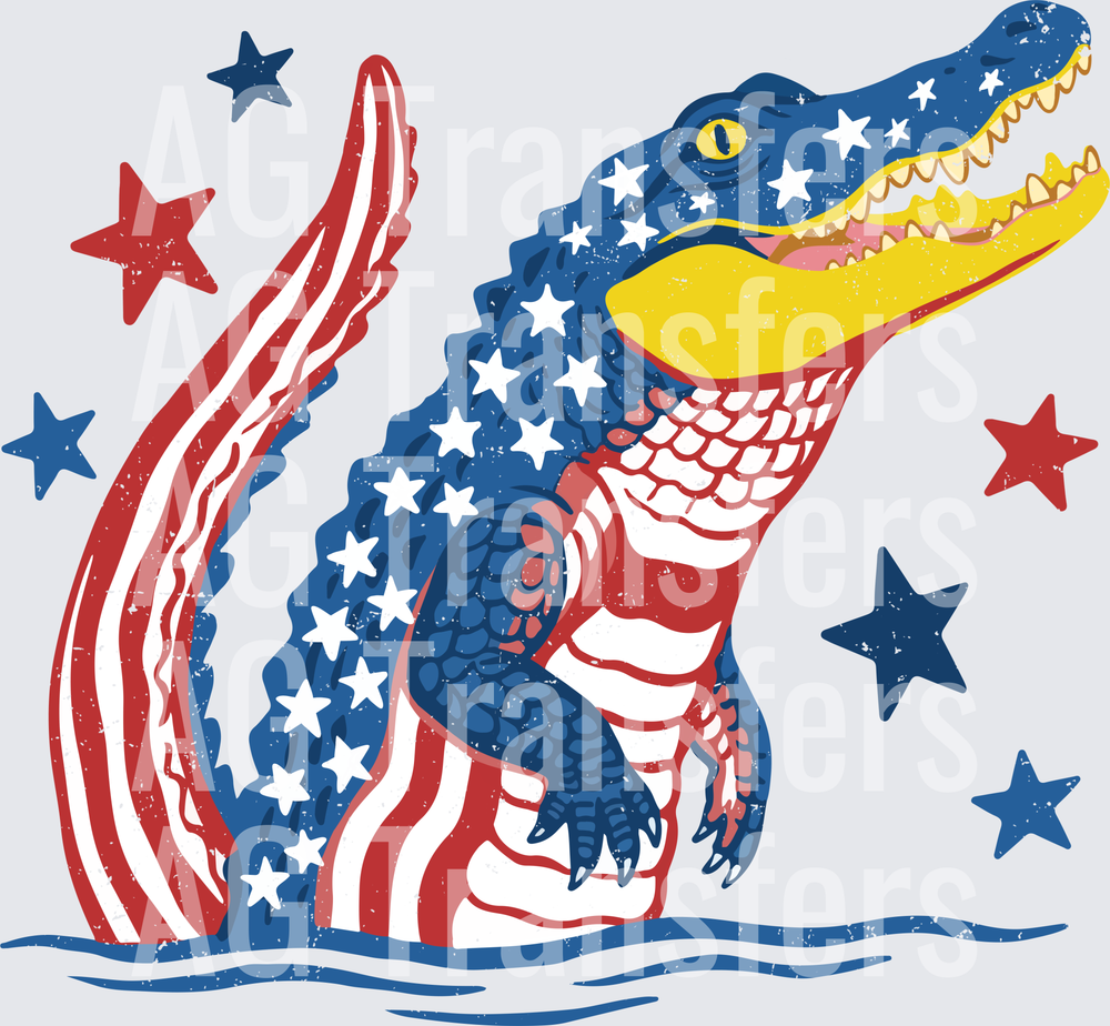 Patriotic Gator