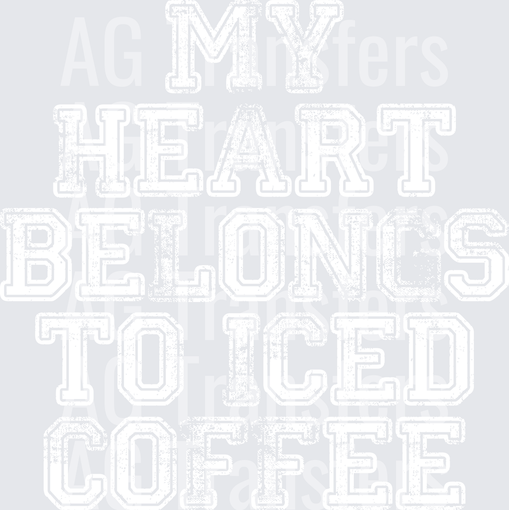 MY HEART BELONGS TO ICED COFFEE(2)