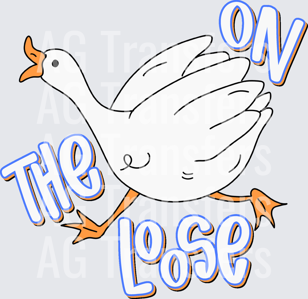 On the loose blue