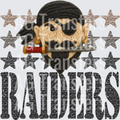 YARN MASCOTS RAIDERS