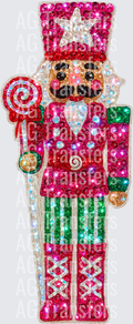 PINK NUTCRACKER SEQUINS